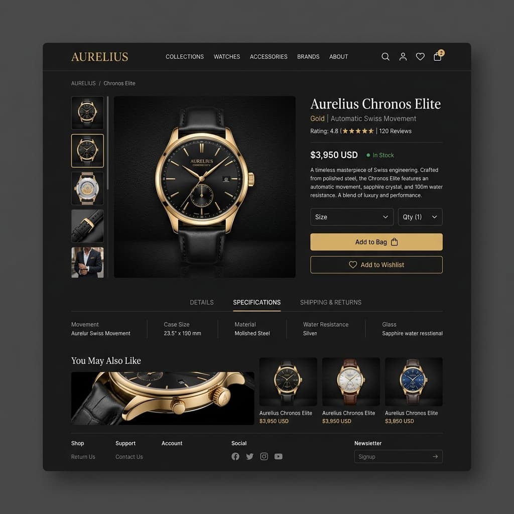 E-Commerce Platform — ผลงานโดย Pongdech Wisetchoo