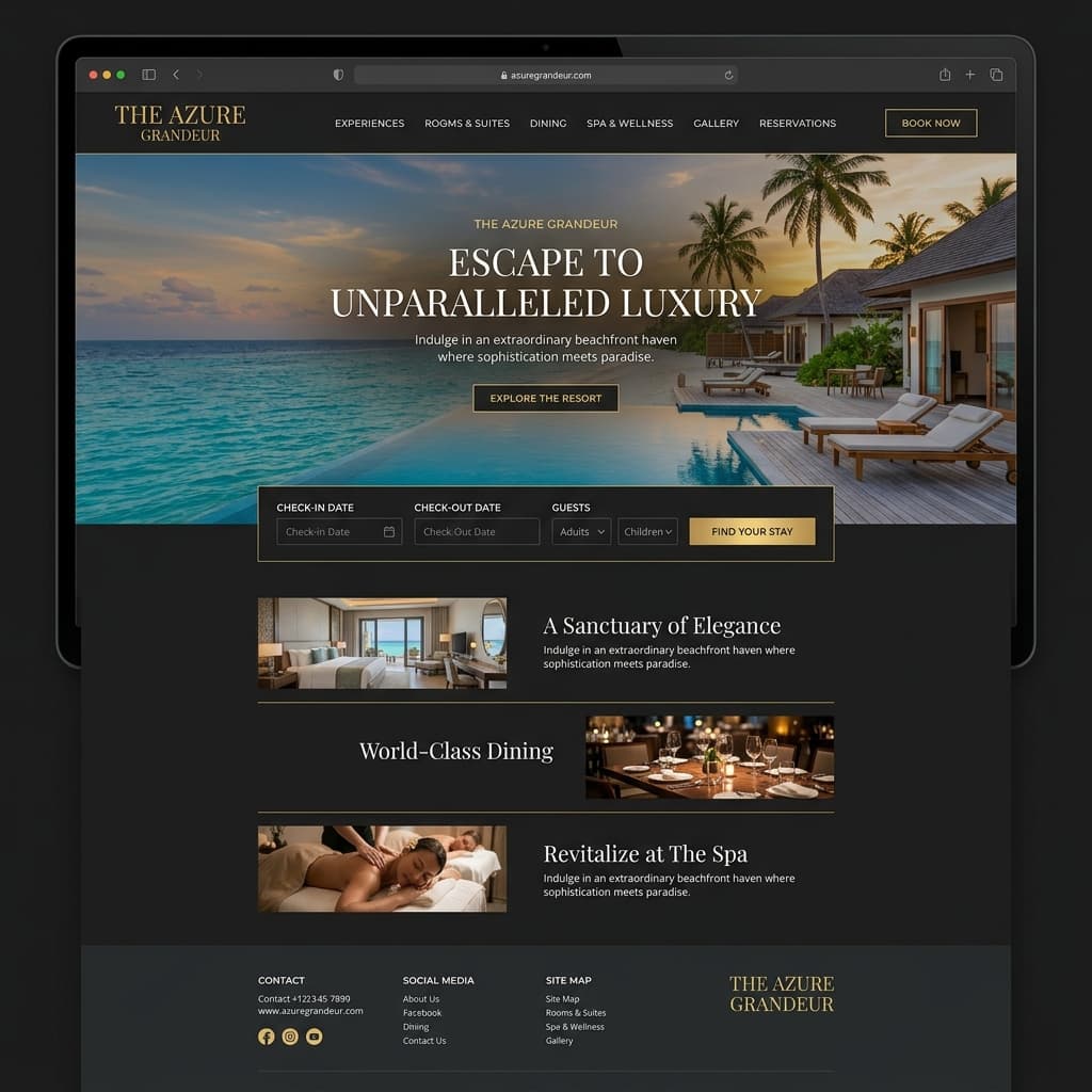Resort & Hotel — ผลงานโดย Pongdech Wisetchoo